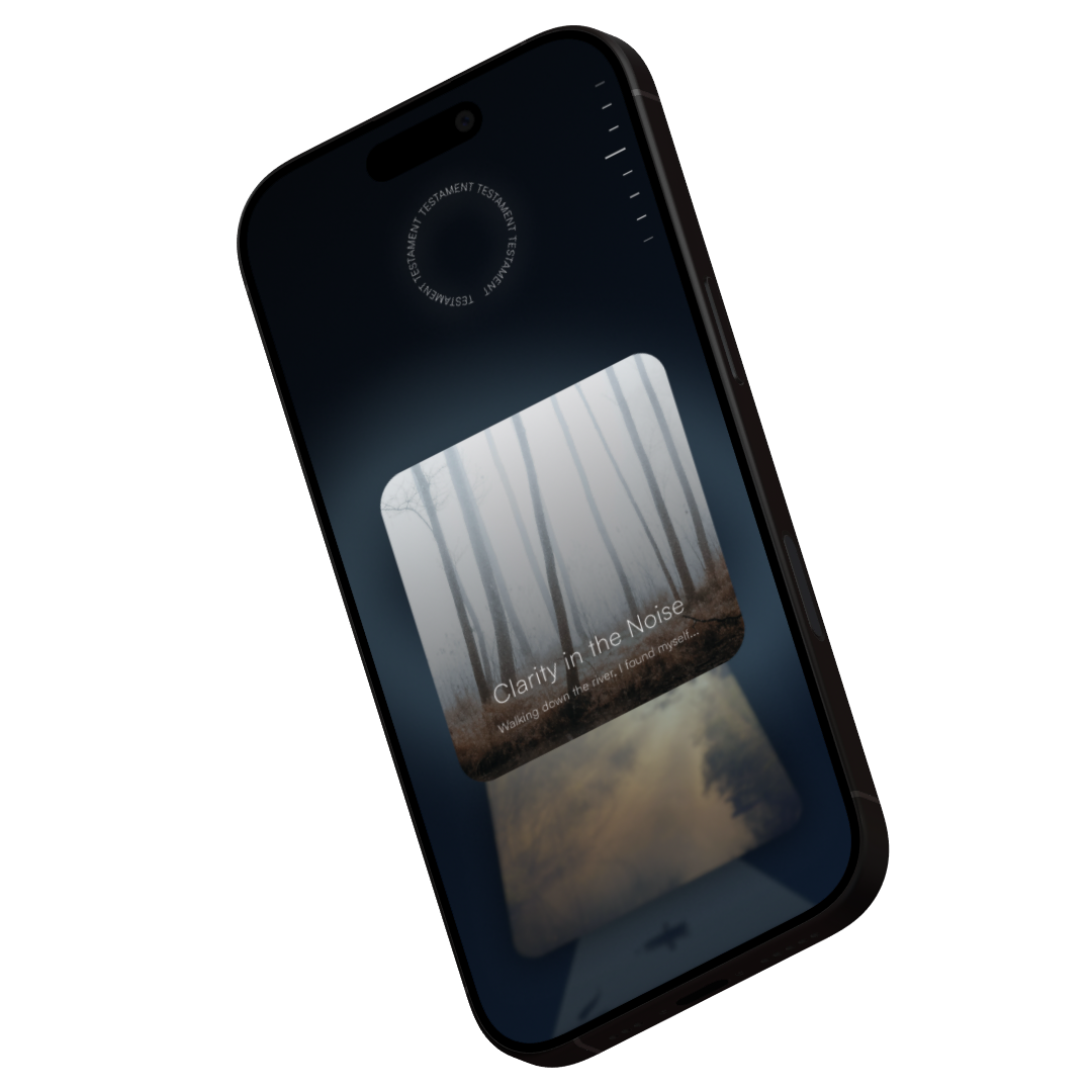 Testament App Screenshot